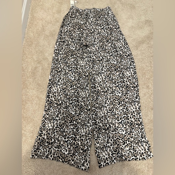 Maeve Anthropologie Leopard Printed Pull-on Pants Leopard print XS NWT - Picture 2 of 4
